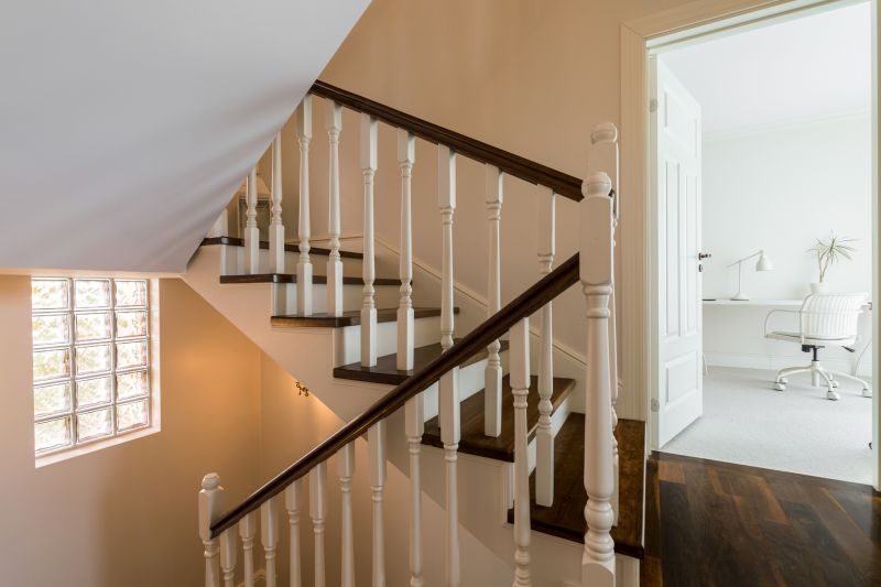 Curved Staircase Installation in Olathe, KS