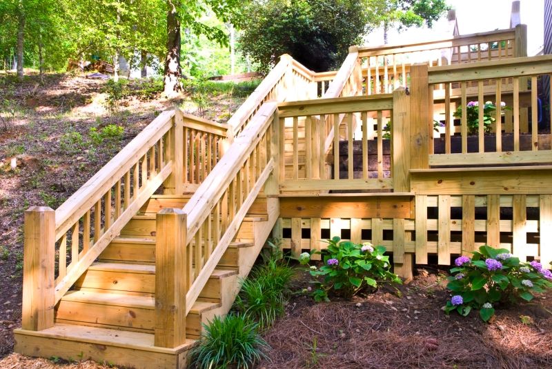 Products For Exterior Stairs Constructions in use