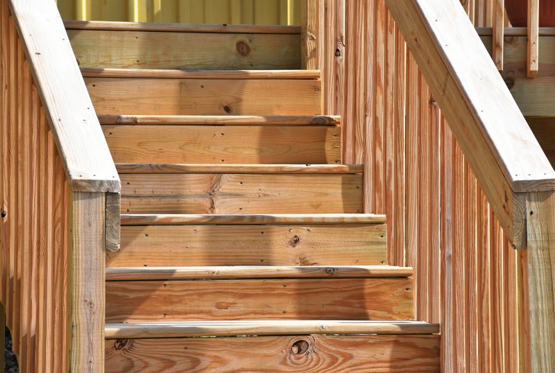 Completed Wooden Stairs