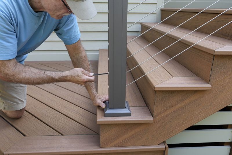 Wood Stairs Repair in Alpharetta, GA
